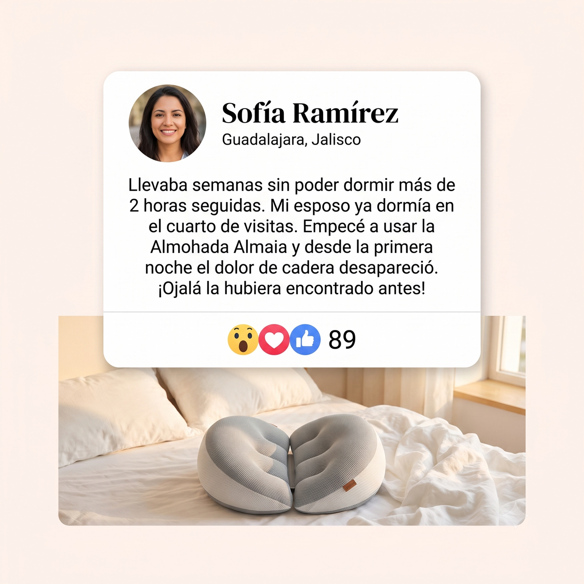Almohada Almaia™ — Incluye almohada lumbar de regalo 🎁